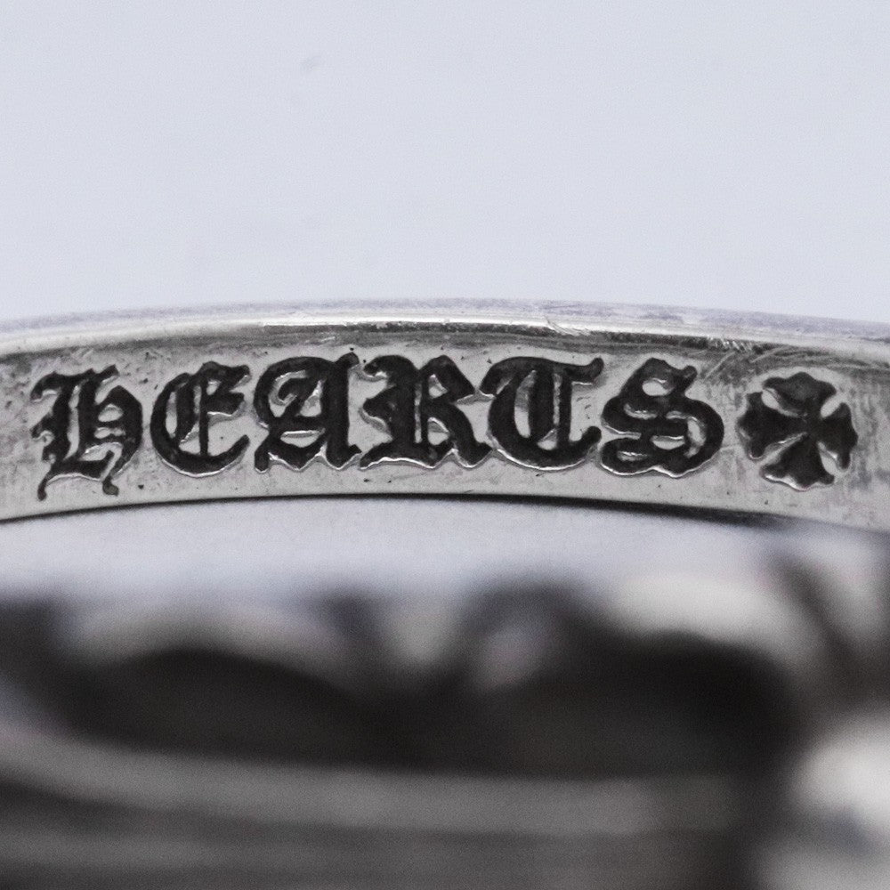 CHROME HEARTS Baby Classic Floral Ring Silver Size ONE SIZE