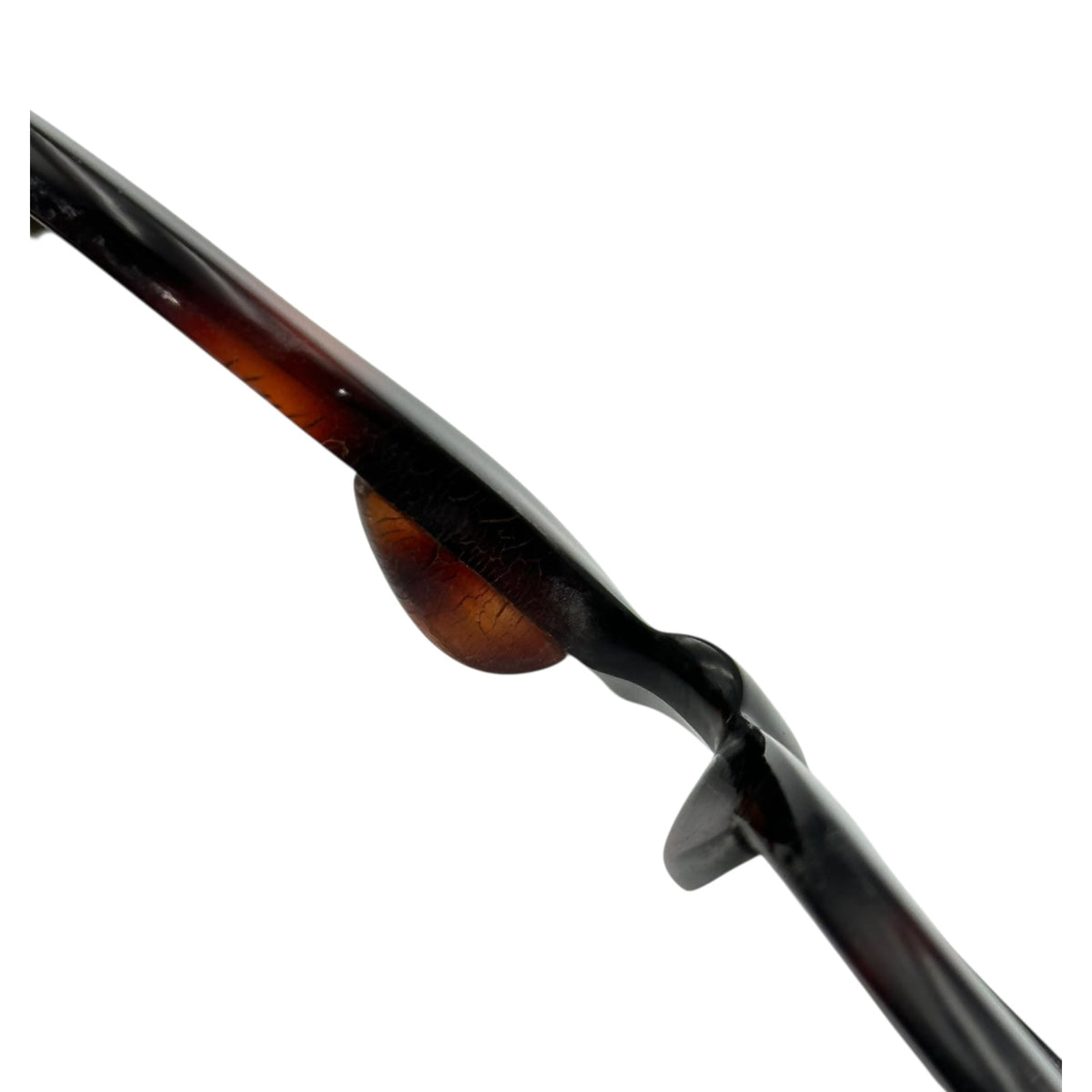 FRENCH VINTAGE 40s GARGOYLE Tortoiseshell Sunglasses Brown