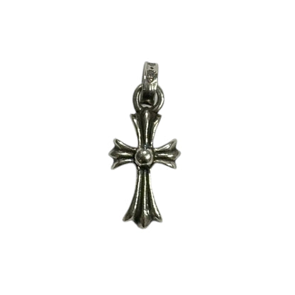 CHROME HEARTS CH Cross Baby Fat 18" Roll Necklace Silver