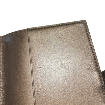 HERMES Agenda Vision Leather Cover Brown 2004