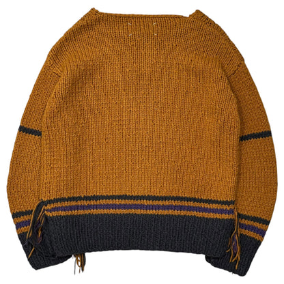 MAISON MARGIELA 17AW Replica Fringed Sweater Size S