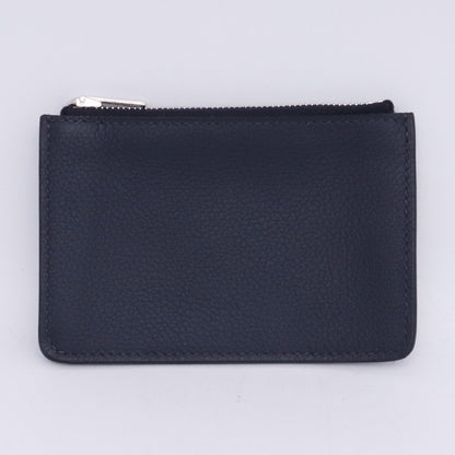 HERMES Constance Slim Bag Navy Silver Hardware Size F