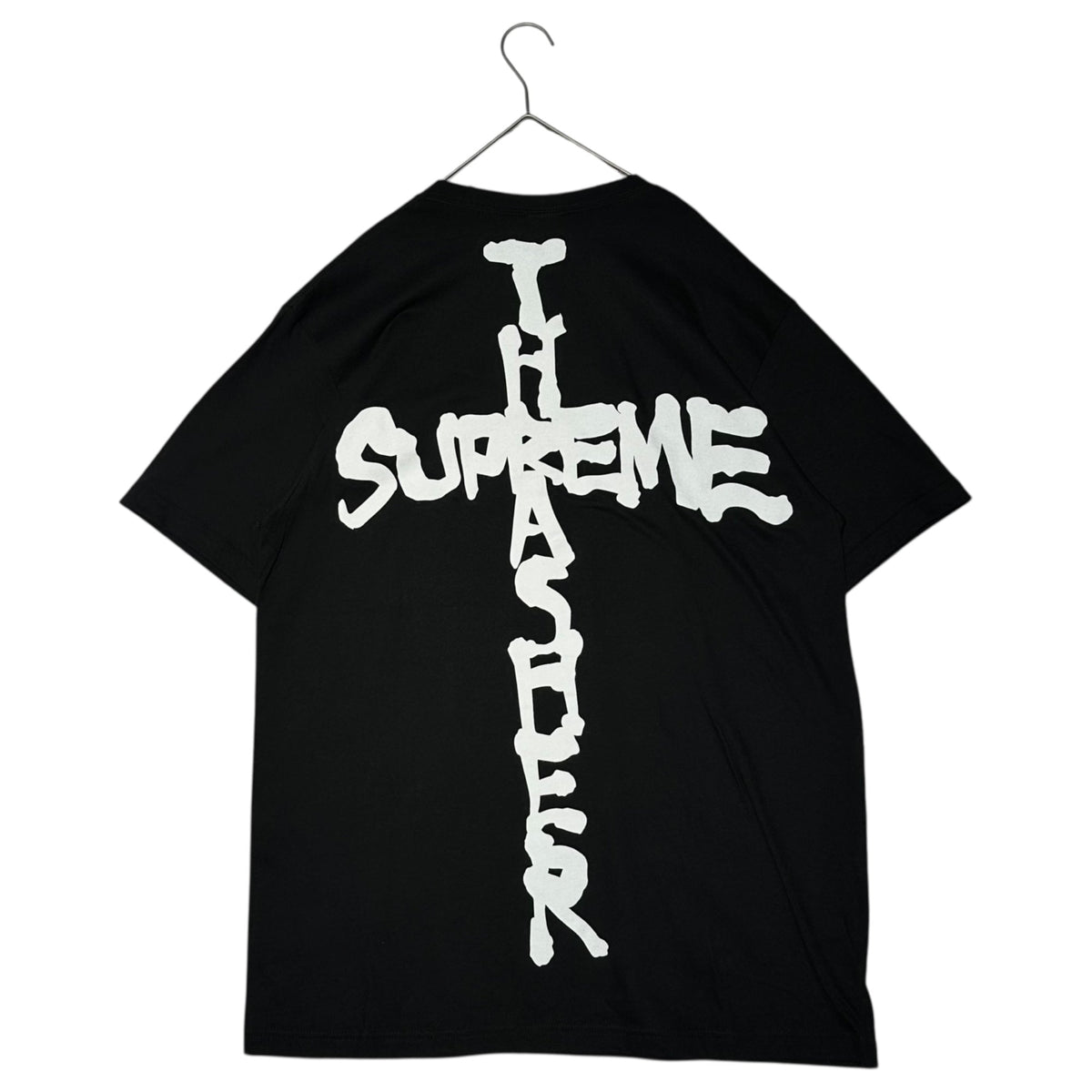 a Thrasher Cross Tee x SUPREME Thrasher Cross T-Shirt Black/White Size M