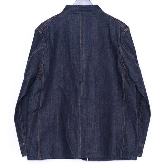 CANTON OVERALLS One Wash Denim Jacket Indigo Size 38