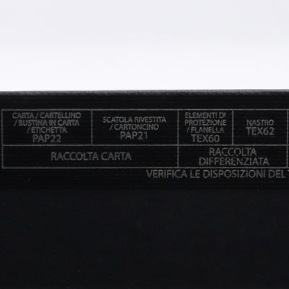 SAINT LAURENT PARIS Cassandra Croc Card Holder Black Card Case Size F