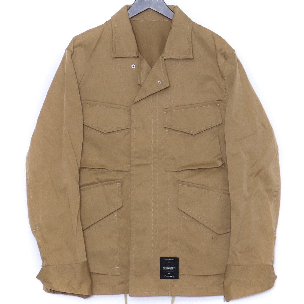 SULVAM × DANNER M-65 Military Jacket Beige Size M