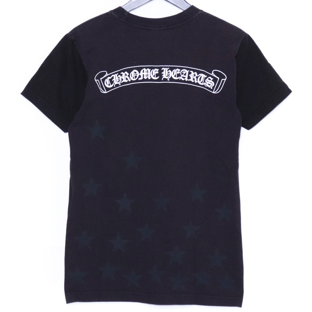 Chrome Hearts Old Back Scroll Label Print T-Shirt Size S