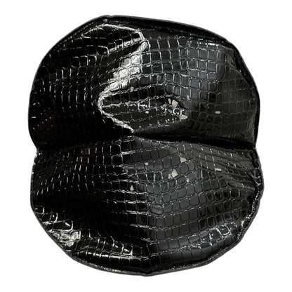 Comme des Garcons JUNYA WATANABE Croco-Embossed Circle Tote