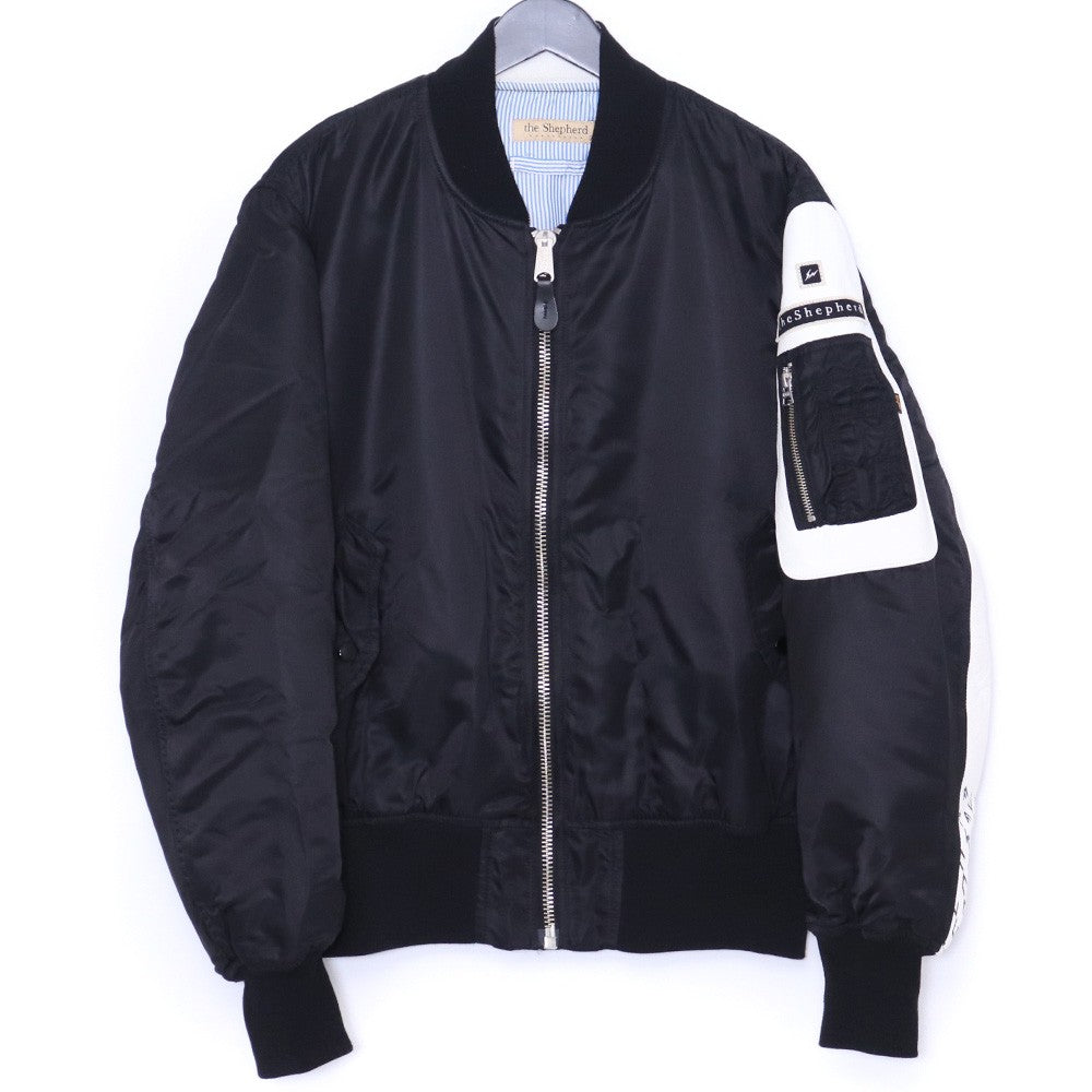 UNDERCOVER 23AW Reversible Nylon MA-1 Jacket Black Size L