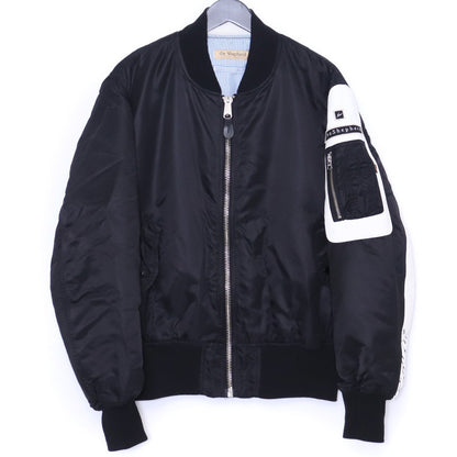 UNDERCOVER 23AW Reversible Nylon MA-1 Jacket Black Size L