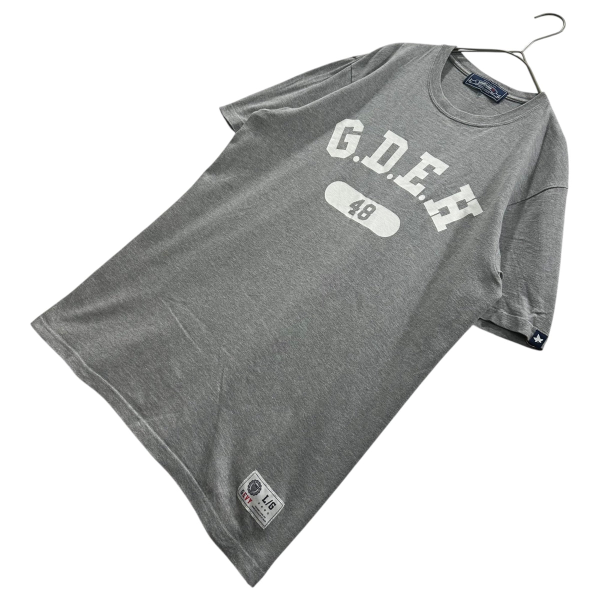 GOODENOUGH IVY College Logo Print T-Shirt Multi Size L