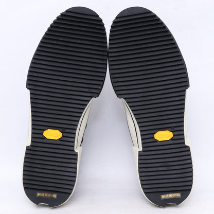 Devoa Black Nylon Low-Cut Sneakers Size 25.5cm