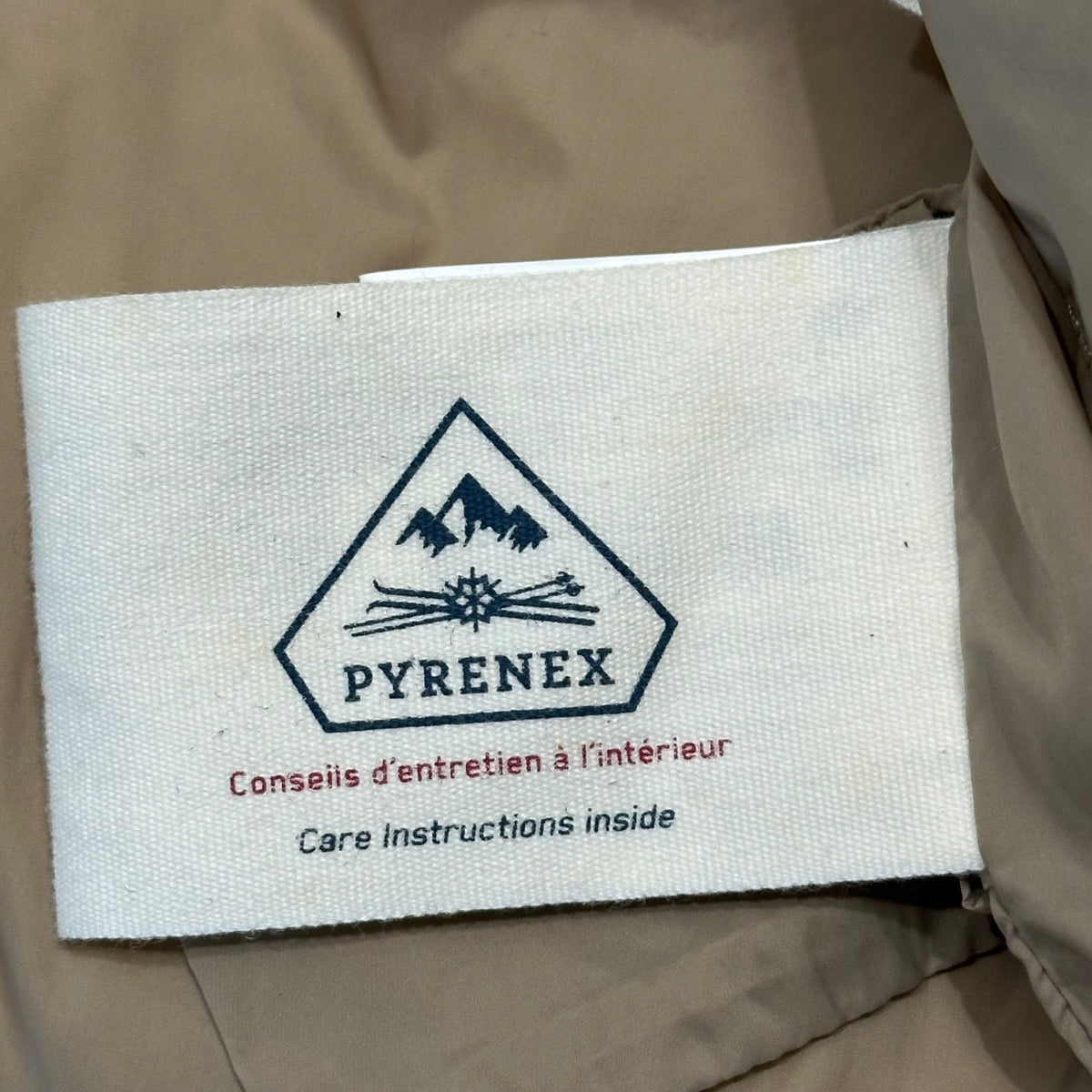 Pyrenex 25AW BELFORT Down Jacket Tan Beige Size M