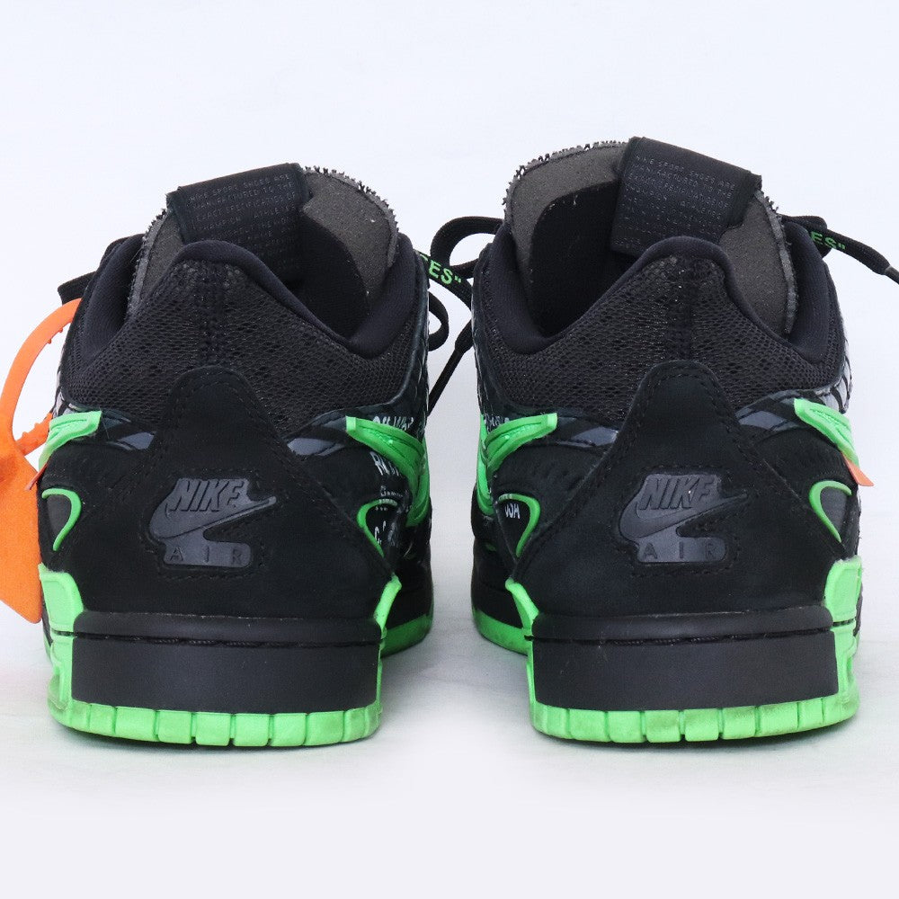 OFF-WHITE AIR RUBBER DUNK LOW Sneakers Black Size 26.5cm