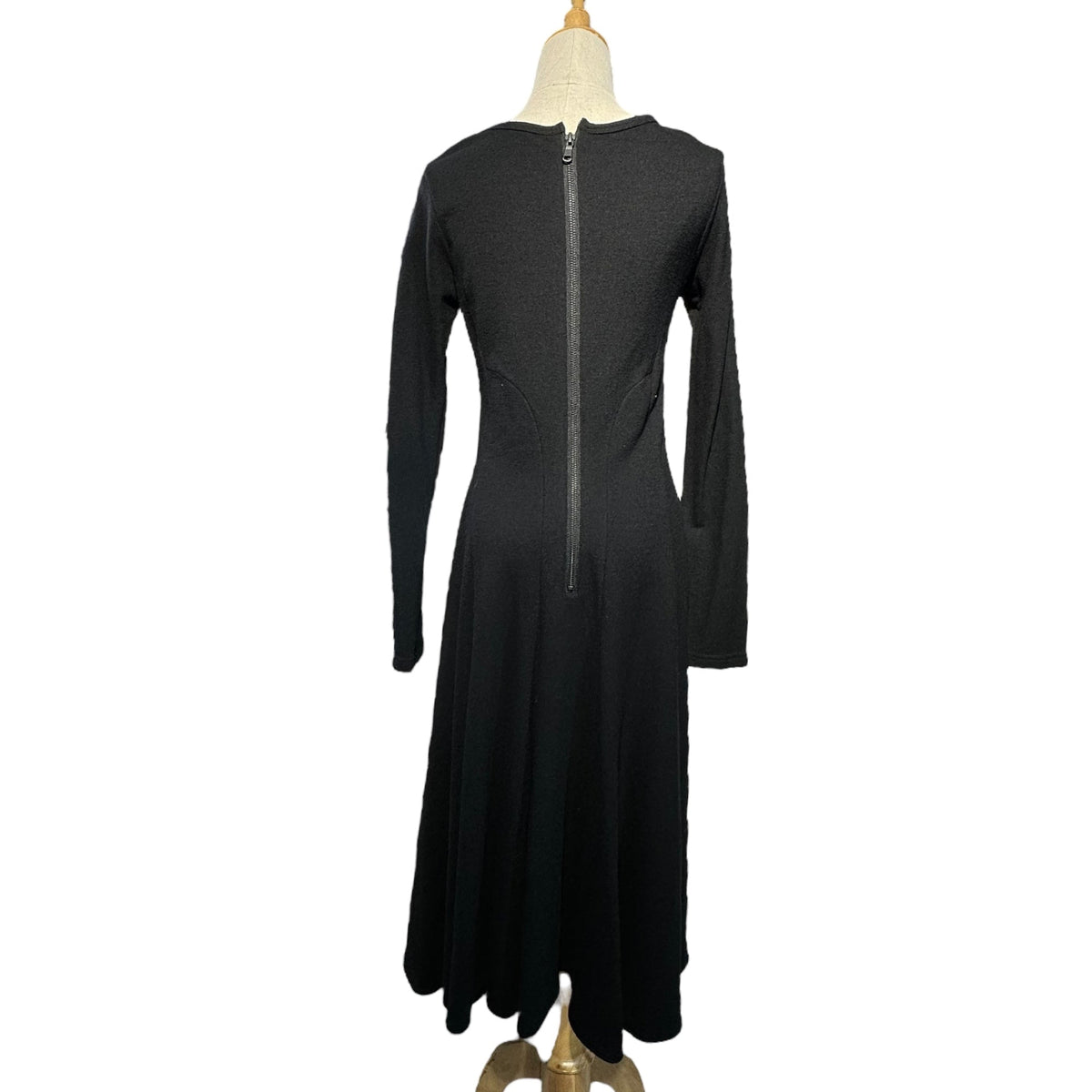 MICHIKO by Y's Back Zip Chest Design Silk Dress Size 2