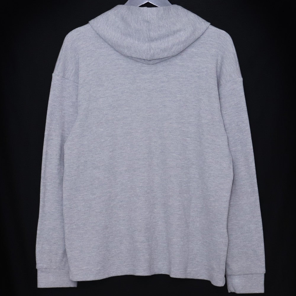 CHROME HEARTS Y NOT CH Logo Thermal Hoodie Gray Size M