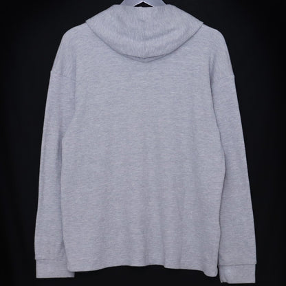 CHROME HEARTS Y NOT CH Logo Thermal Hoodie Gray Size M