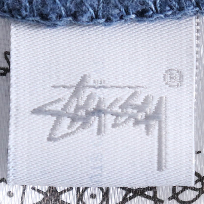 STUSSY 25SS Dice Pigment Dyed Hoodie Blue Size S