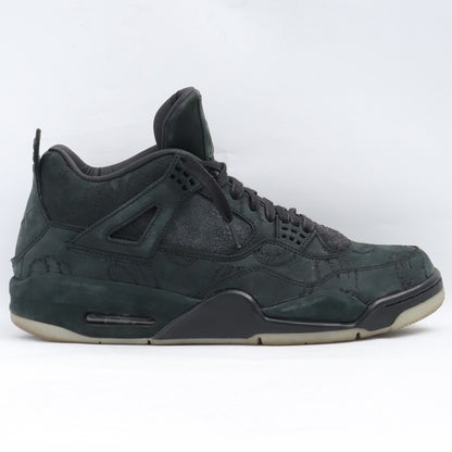 NIKE x KAWS Air Jordan 4 Retro Black Sneakers Size 28.5cm