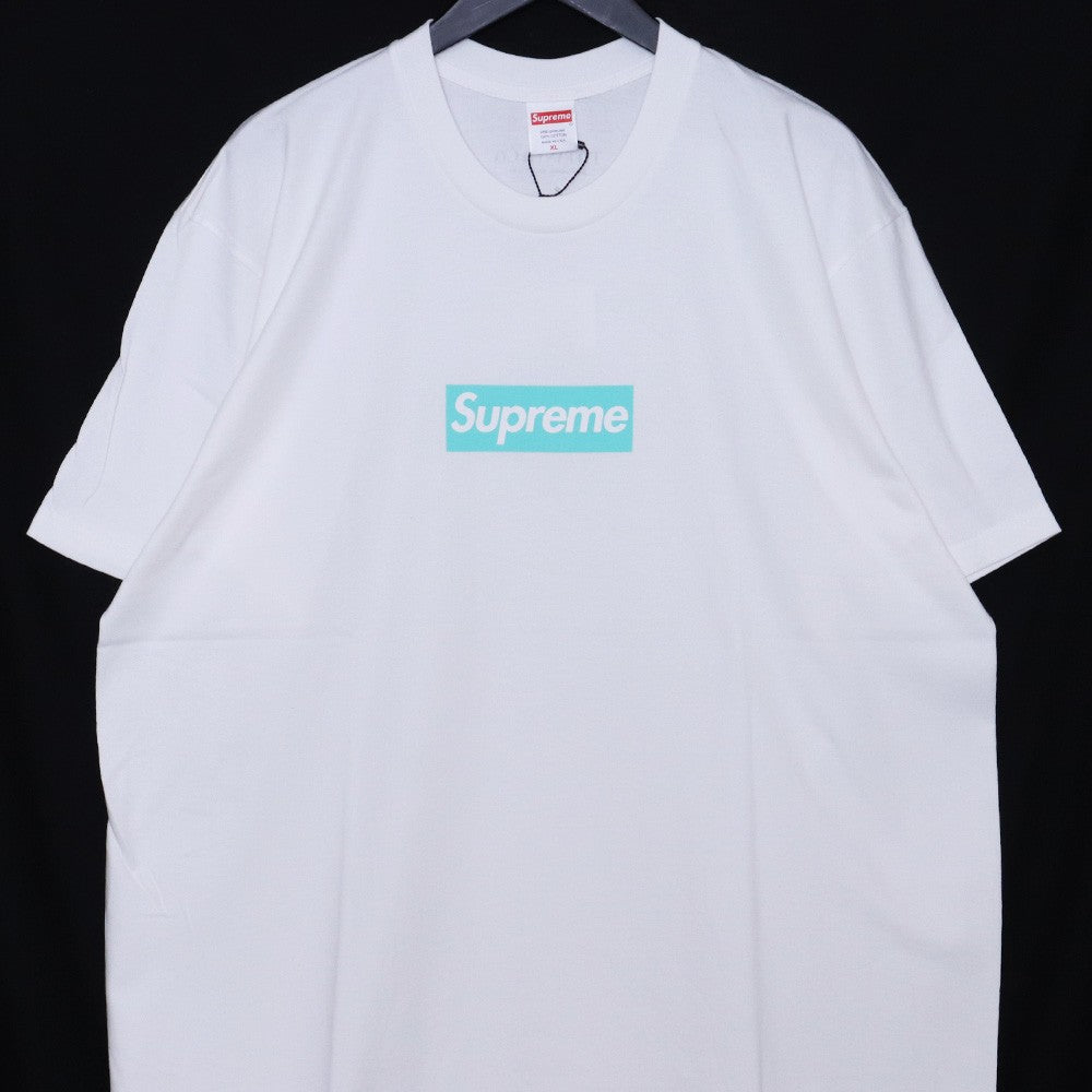 SUPREME × TIFFANY&CO. 21AW Box Logo T-Shirt White Size XL