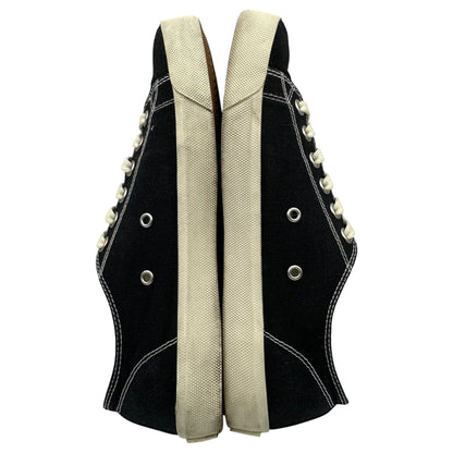 MAISON MARGIELA Tabi Canvas Sneakers Black Size EU 40