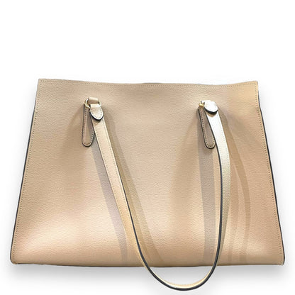 COACH Carryall 40 Leather Tote Bag Beige Size ONE SIZE