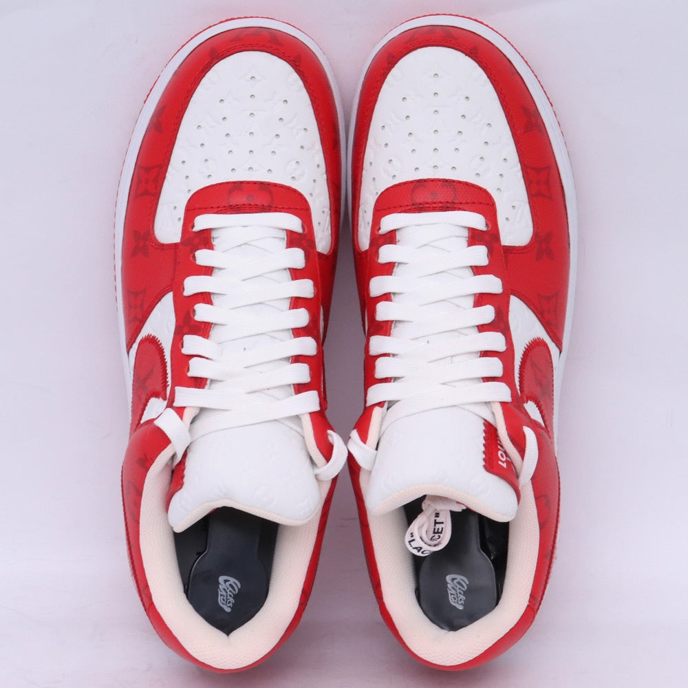 LOUIS VUITTON x NIKE Air Force 1 Sneakers White Size 27cm