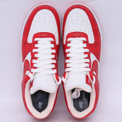 LOUIS VUITTON x NIKE Air Force 1 Sneakers White Size 27cm