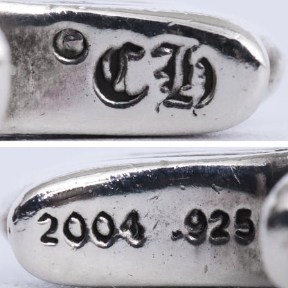 Chrome Hearts CH Cross Babyfat 2P Charm Silver Size F