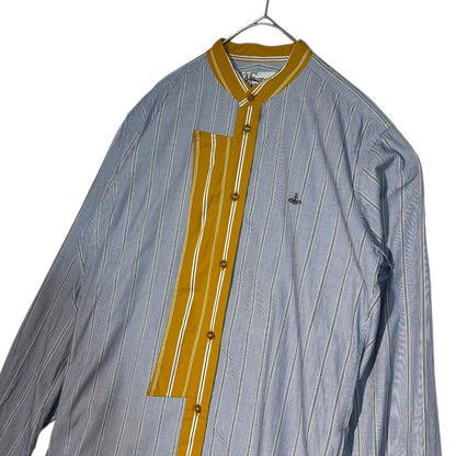 Vivienne Westwood MAN 19AW 2WAY Color Stripe Shirt Size 46