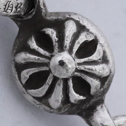 CHROME HEARTS 1BALL TNY CH CRS Charm Silver Size F