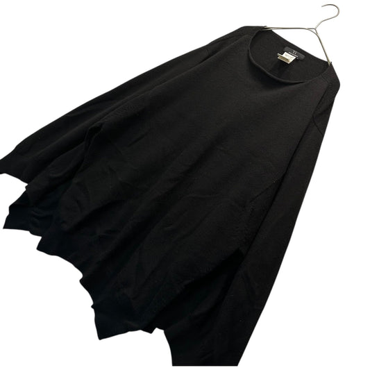 Y's 03AW Kimono Slit Sleeve Boat Neck Wool Knit Size 3