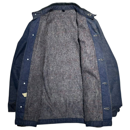 WRANGLER 70s Denim Blanket Coverall Jacket Size 38