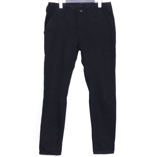 INCARNATION Curved Leg Denim Jeans Black Size S