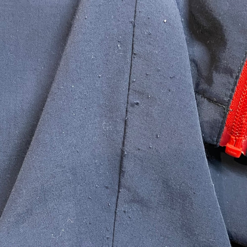 SUPREME 25SS Contrast Zip Track Jacket Navy Size XL
