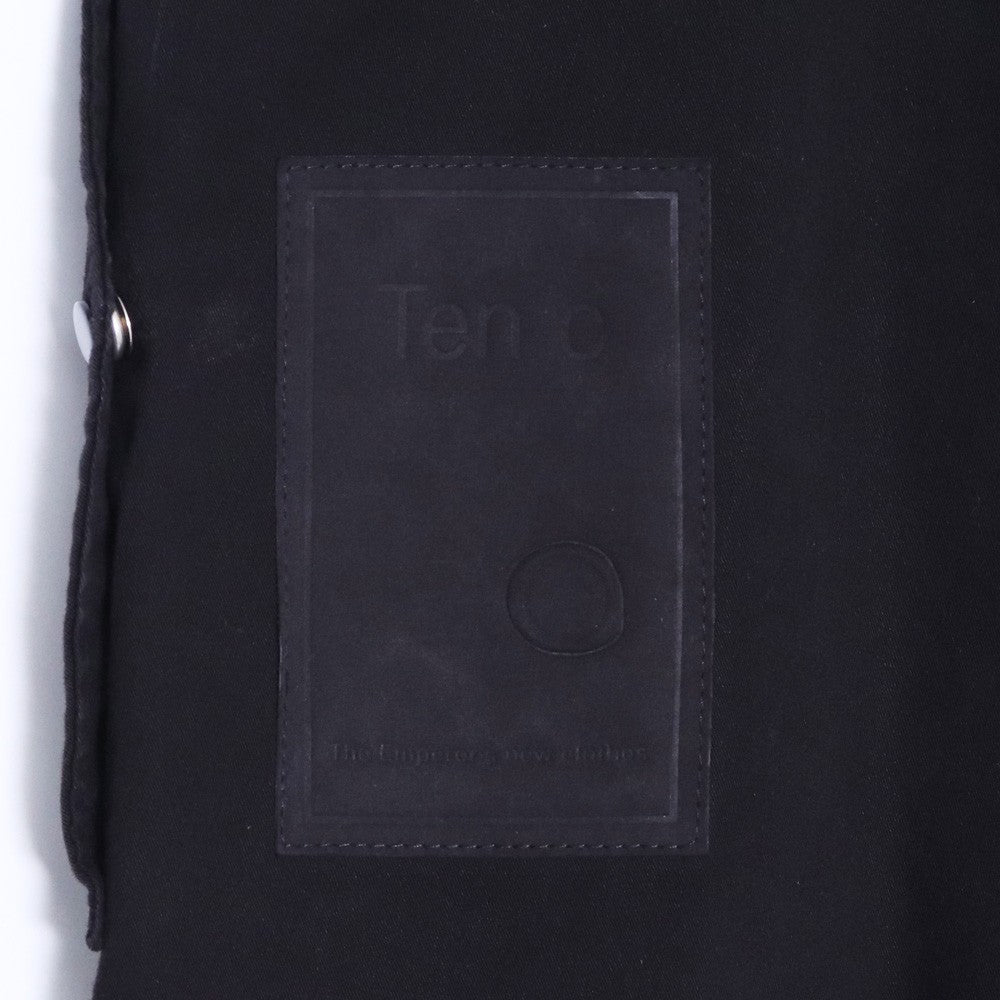 TEN C 25SS Cotton Gabardine Army Cargo Pants Black Size 48