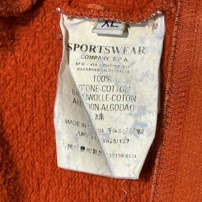 STONE ISLAND 00s Monochrome Patch Jacket Orange Size XL