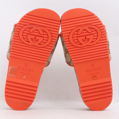 GUCCI x THE NORTH FACE GG Slide Sandals Beige Size 24cm