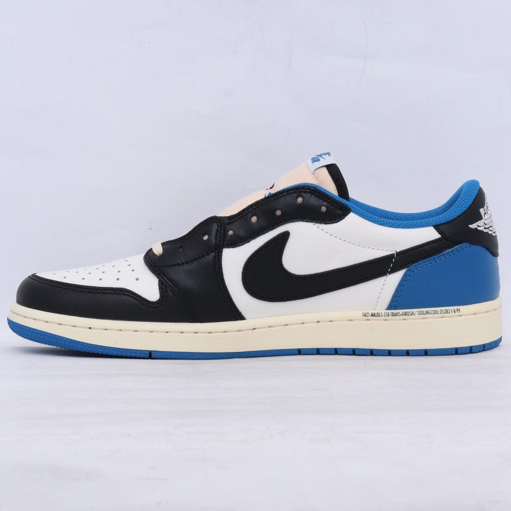 FRAGMENT AIR JORDAN 1 Low OG Sneakers Blue Size 29cm