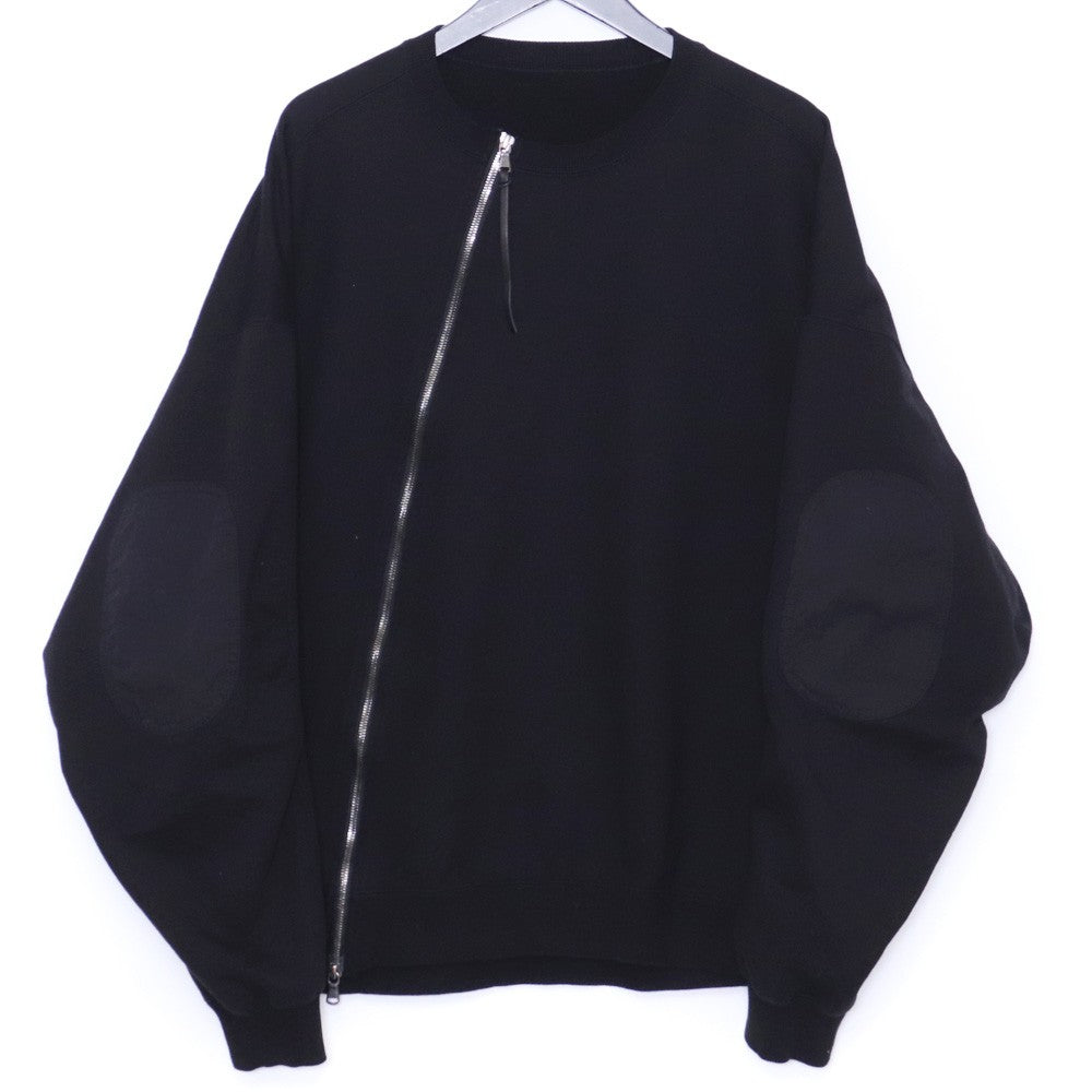 THE VIRIDI-ANNE 26SS Sweat Zip Jacket Black Size 3