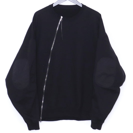 THE VIRIDI-ANNE 26SS Sweat Zip Jacket Black Size 3
