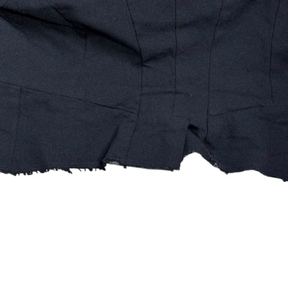 COMME des GARCONS 04SS Frizzy Polyester Jacket Navy Size S