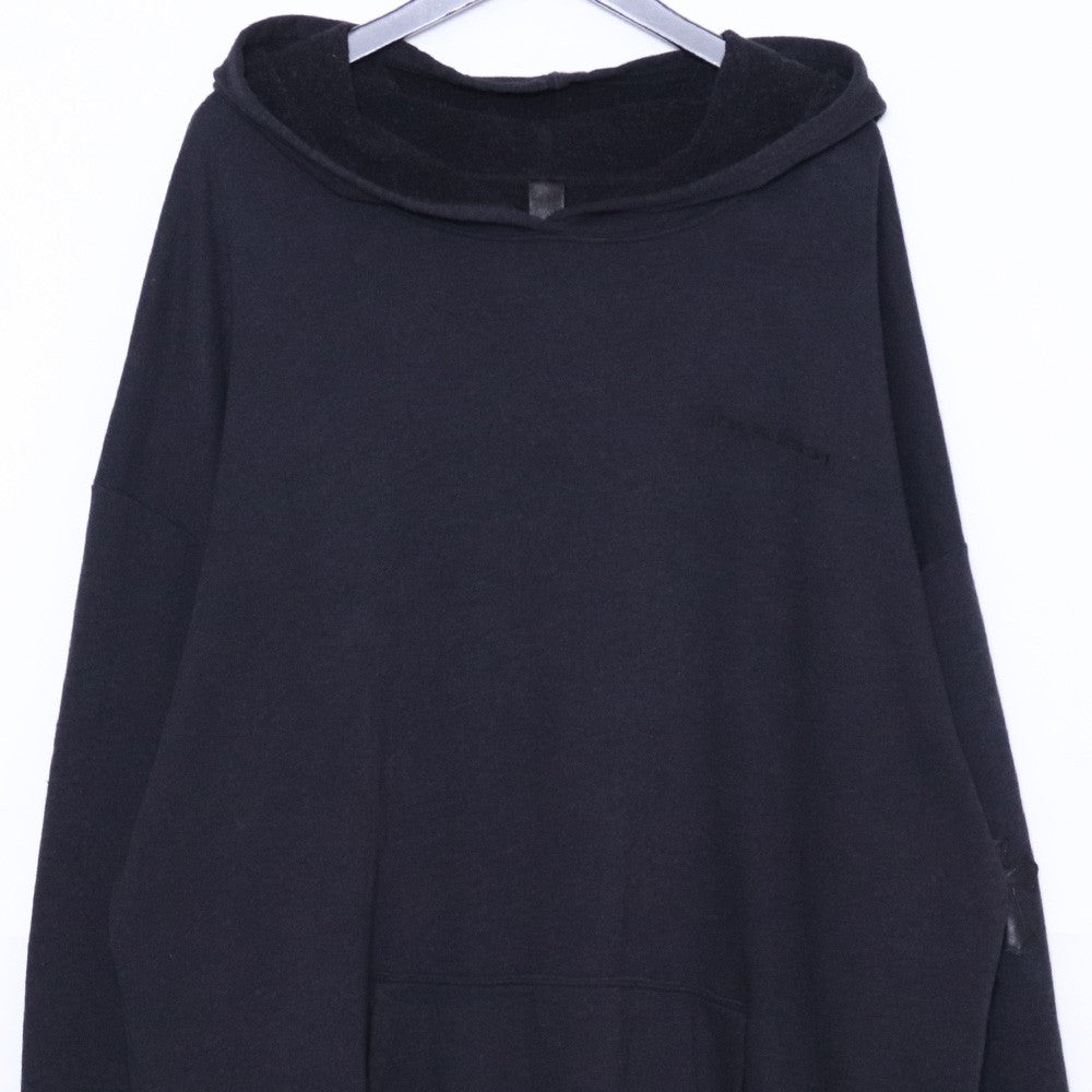 CHROME HEARTS Y NOT Cemetery Cross Hoodie Black Size XL