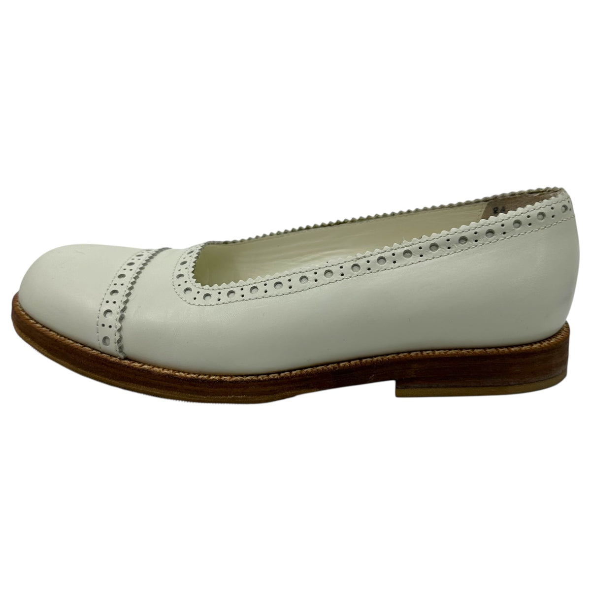 tricot COMME des GARCONS Medallion Leather Pumps Size 24CM