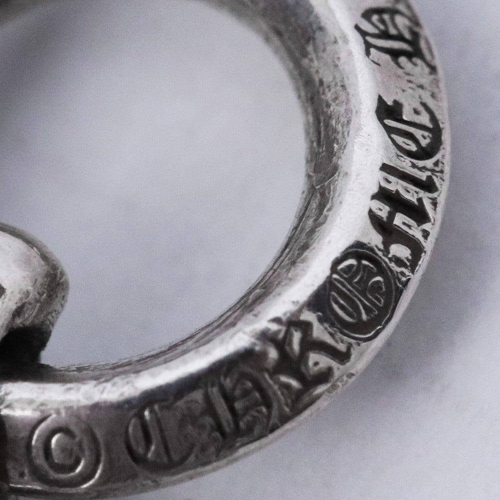 Chrome Hearts BS Fluer Charm Silver Pendant Size F