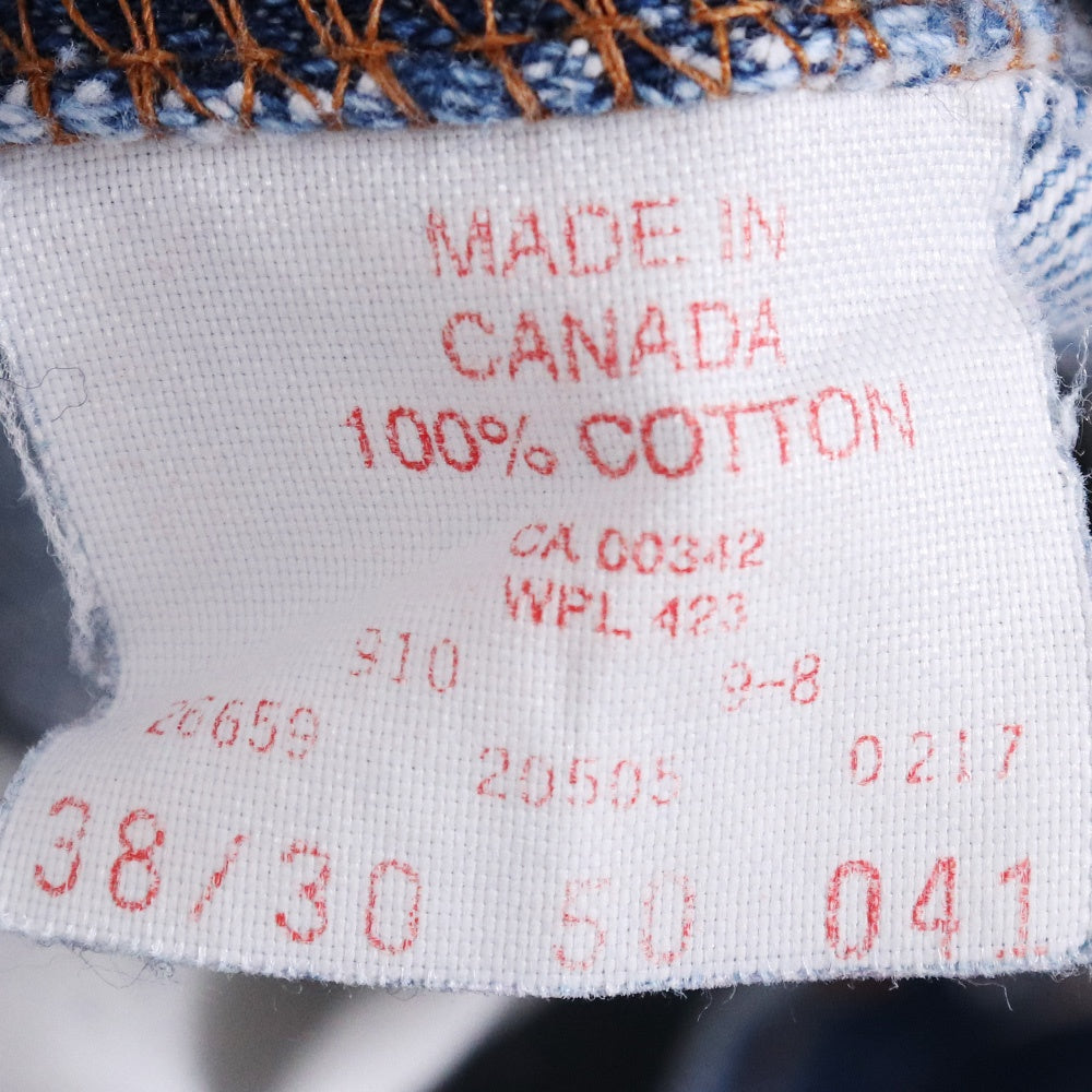 CHANGES REMAKE DENIM PANTS Loose Indigo Jeans Free Size