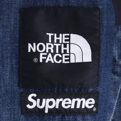 SUPREME x THE NORTH FACE 15SS Denim Dot Jacket Indigo Size S