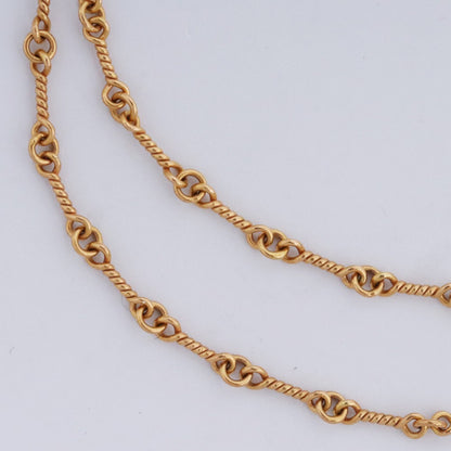 CHROME HEARTS 22K Twist Chain 18 Inch ONE SIZE Size ONE SIZE