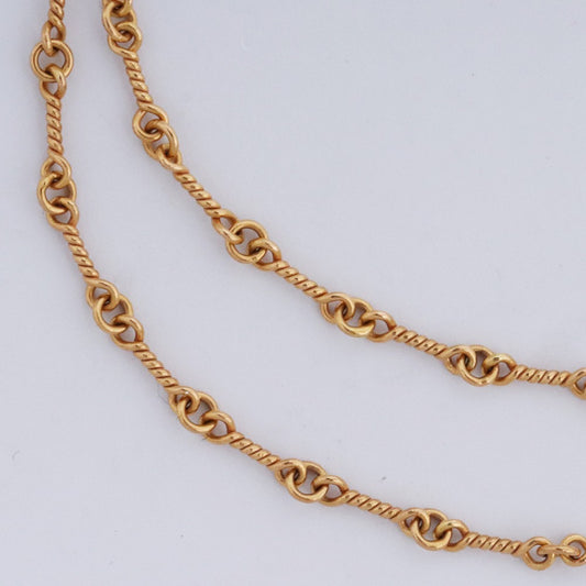 CHROME HEARTS 22K Twist Chain 18 Inch ONE SIZE Size ONE SIZE