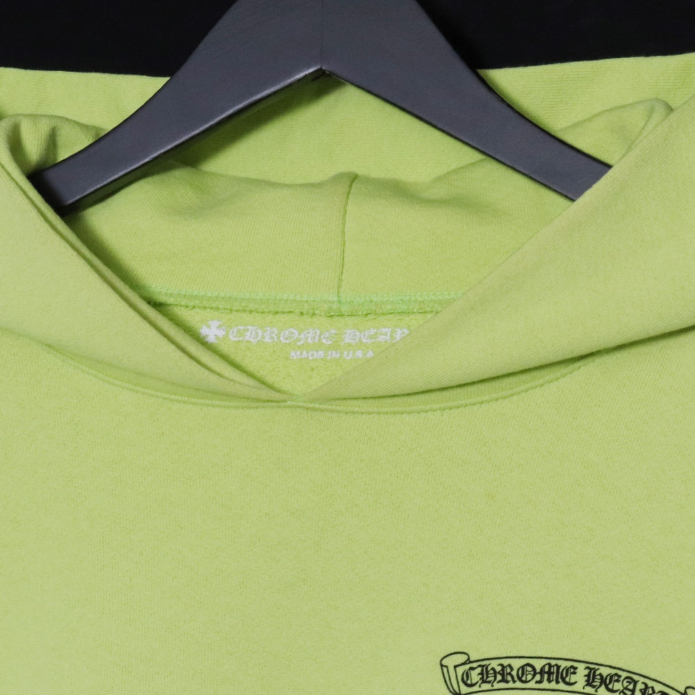 CHROME HEARTS x Matty Boy 22AW Chain Game Lime Green Hoodie Size XL